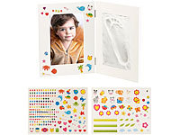 Your Design 2-teiliger Rahmen für Babyfoto und Gipsabdruck, 36,5 x 23,5 cm; Geschenkboxen 