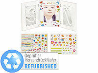 Your Design Baby Handabdruck, Bilderrahmen Hand und Fußabdruck