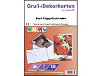 ; Vorgestanzte Grußkarte 