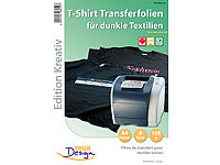 Your Design 8 T-Shirt Transferfolien für dunkle Textilien A4 Laser